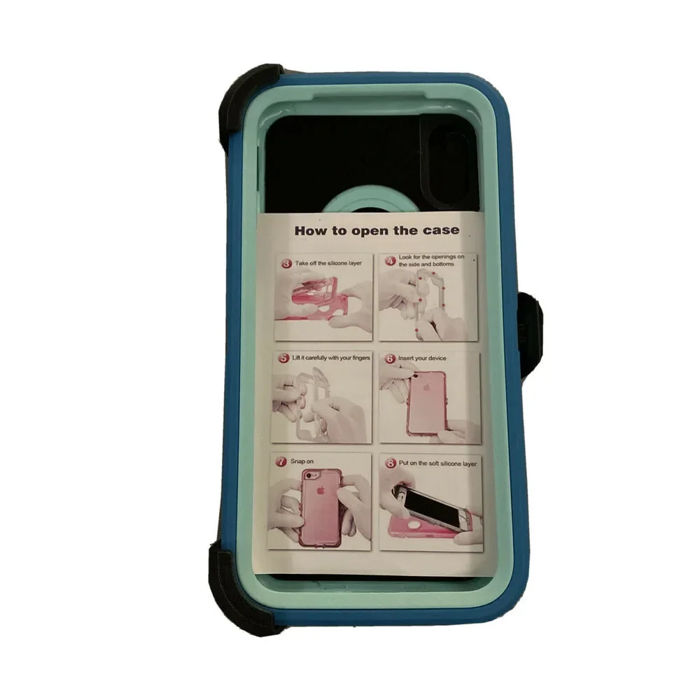 ORIbox Defense Case for iPhone X/XS Shockproof Anti-Fall Protective case Upd...
